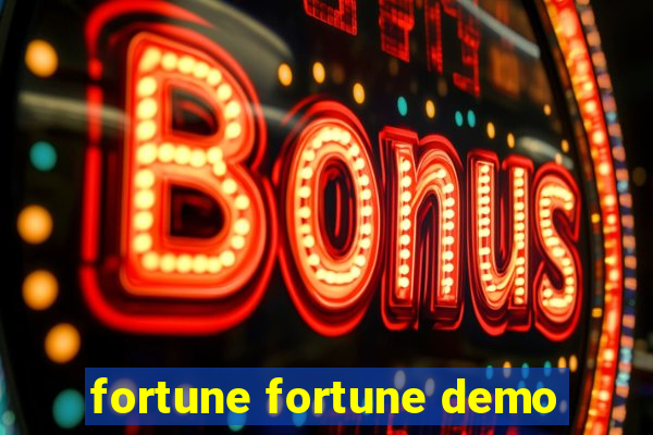 fortune fortune demo